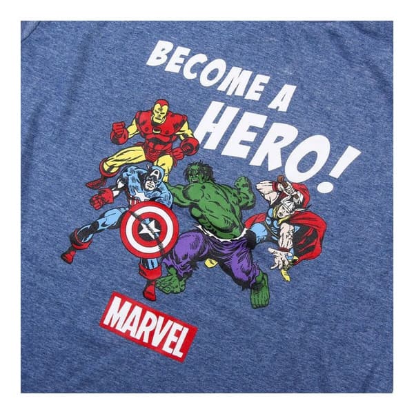 Nattøj Børns Marvel Grå - 6 år