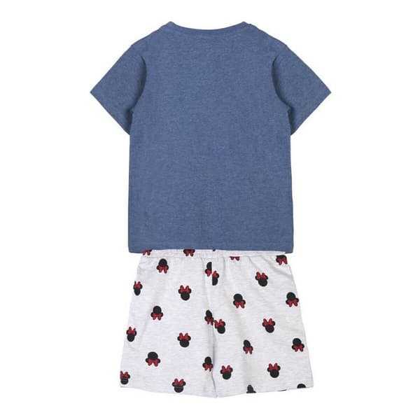 Sæt med tøj Minnie Mouse Grå - 10 år