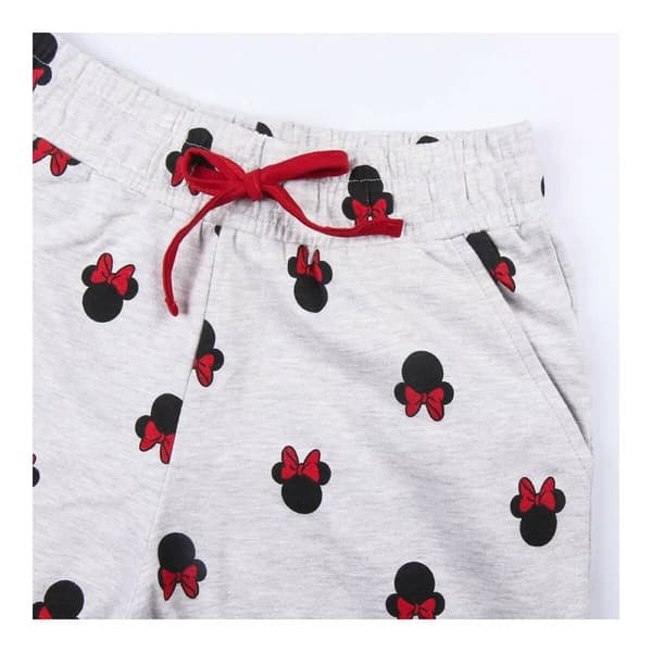 Sæt med tøj Minnie Mouse Grå - 10 år