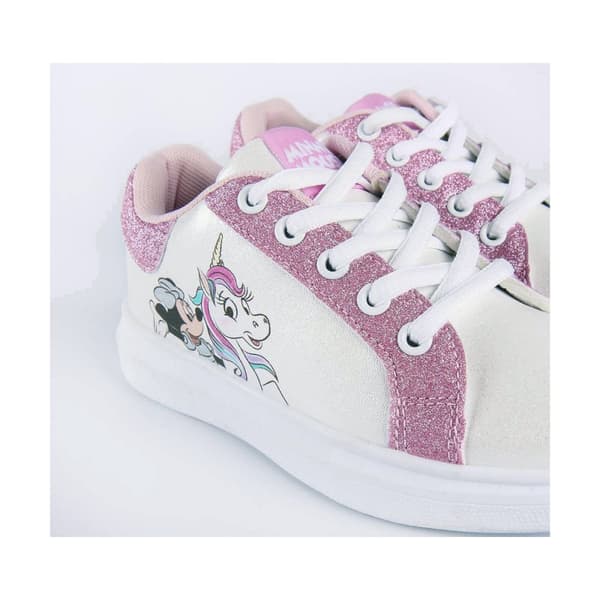 Sportssko til børn Minnie Mouse Fantasi Pink Hvid - 28