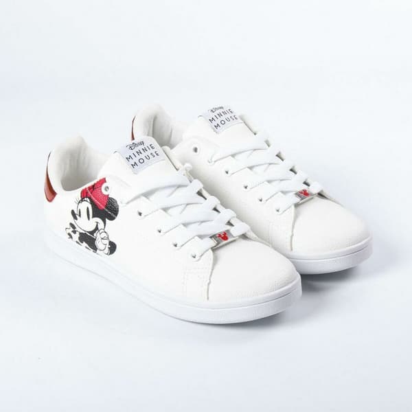 Sportssko til børn Minnie Mouse Hvid - 37