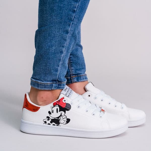 Sportssko til børn Minnie Mouse Hvid - 32