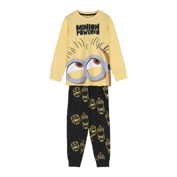 Nattøj Børns Minions Gul - 5 år