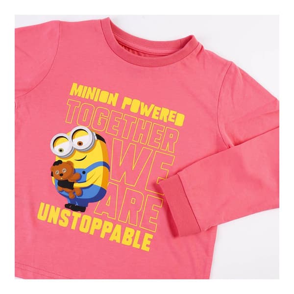 Nattøj Børns Minions Pink - 6 år