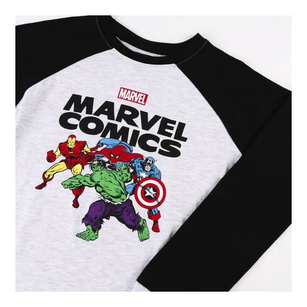 Nattøj Børns Marvel Grå - 7 år