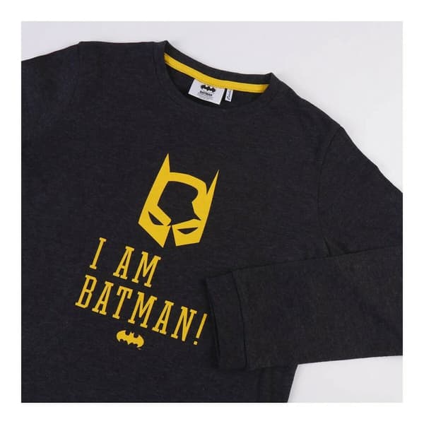 Nattøj Børns Batman Grå Mørkegrå - 7 år