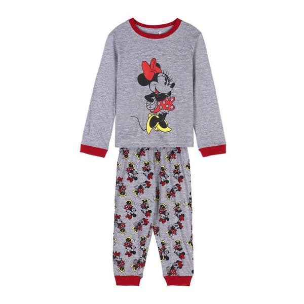 Nattøj Børns Minnie Mouse Grå - 10 år