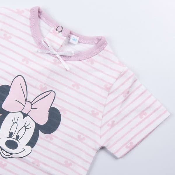 Body Minnie Mouse 2 enheder Pink - 9 måneder
