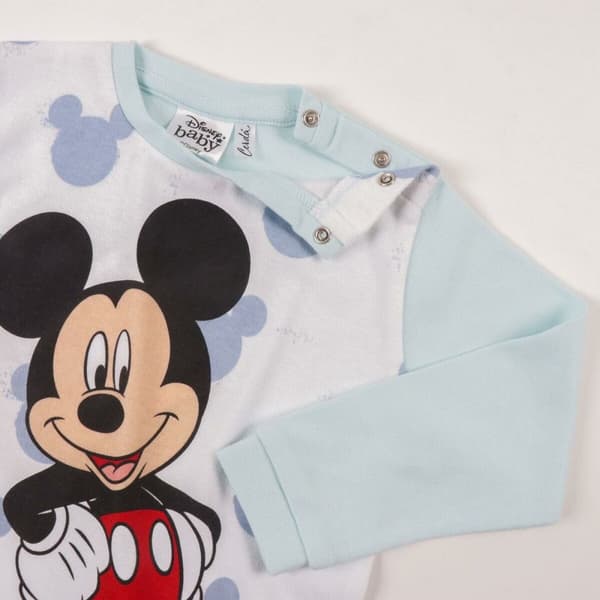 Nattøj Børns Mickey Mouse Lyseblå - 18 måneder