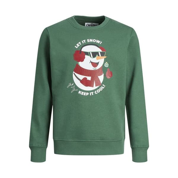 Sweaters uden Hætte til Børn Jack & Jones 12222091 Grøn - 12 år