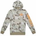 Miniatyrbillede 1 af 3: Hættetrøje til Børn Converse Polar Camouflage Beige - 10-12 år