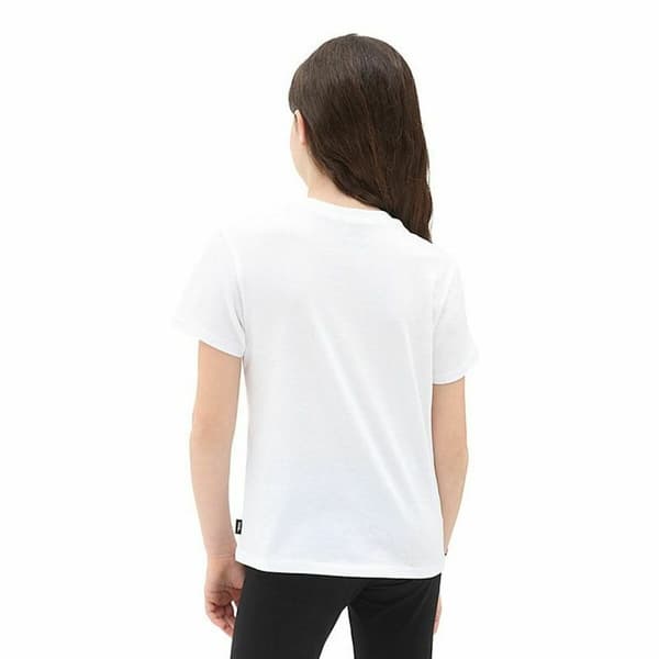 Børne Kortærmet T-shirt Vans Sunlit Crew Hvid - XL