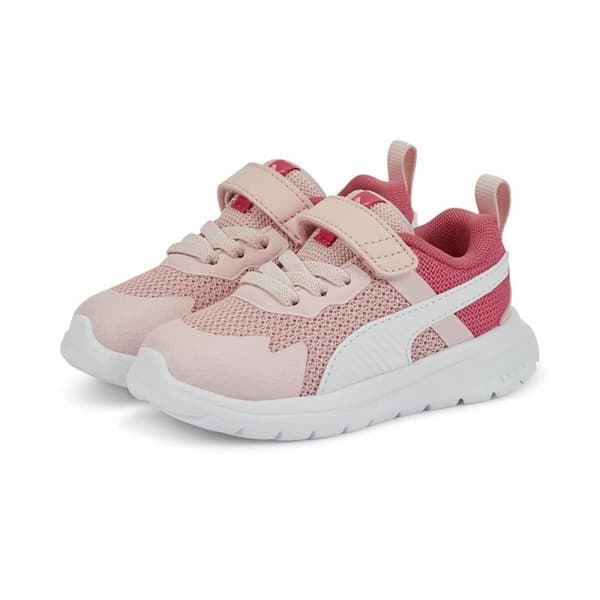 Sportssko til baby Puma Evolve Run Mesh Pink - 21
