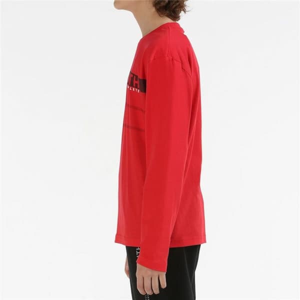 Langærmet T-shirt til Børn John Smith Bordo Rød - 12 år