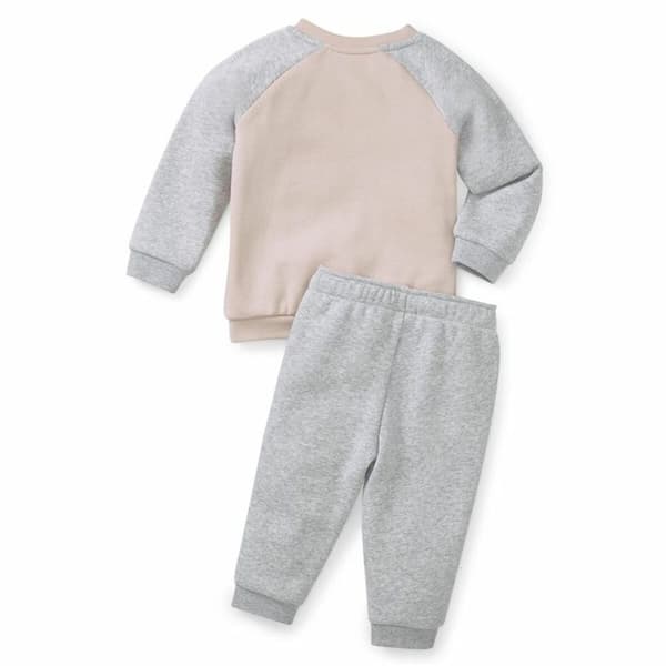 Baby træningsdragt Puma Minicat Essentials Grå - 2-4 Måneder