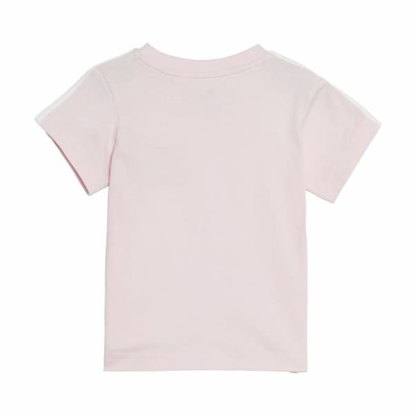 Sportstøj til Baby Adidas Three Stripes Pink - 1-2 år