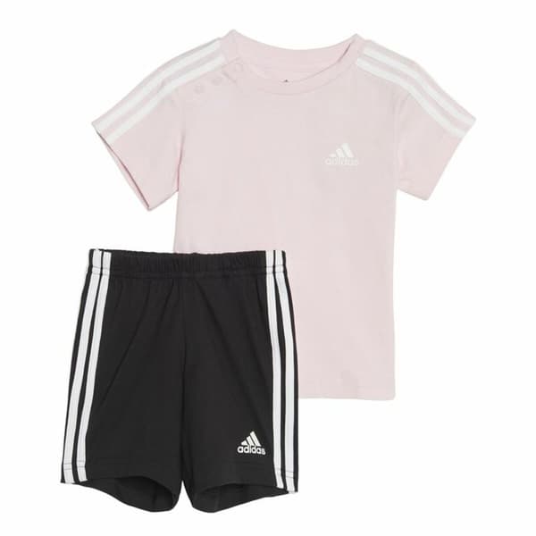 Sportstøj til Baby Adidas Three Stripes Pink - 12-18 måneder