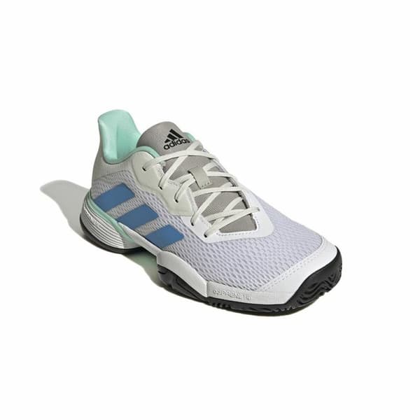 Sportssko til børn Adidas Barricade Hvid - 35.5