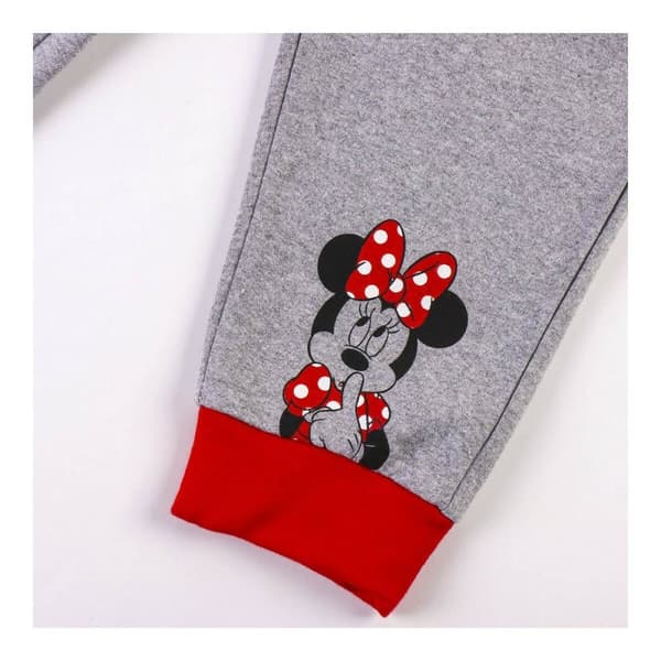 Træningsdragt til børn Minnie Mouse Grå - 5 år