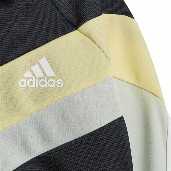 Træningsdragt til børn Adidas Future Icons Shiny Sort - 9-12 månder