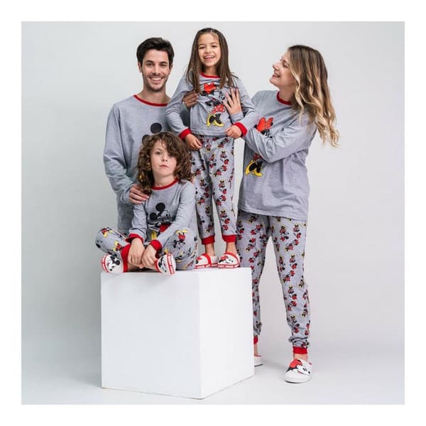 Pyjamas Barn Mickey Mouse Grå - 6 år