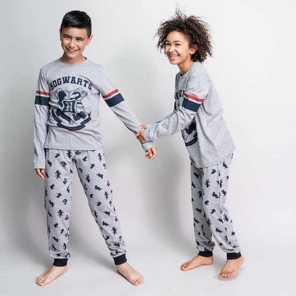 Pyjamas Barn Harry Potter Grå - 12 år