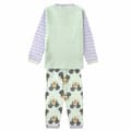 Miniatyrbild 2 av 7: Pyjamas Barn Mickey Mouse Rosa Grön Grå - 18 månader