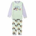 Miniatyrbild 1 av 7: Pyjamas Barn Mickey Mouse Rosa Grön Grå - 18 månader