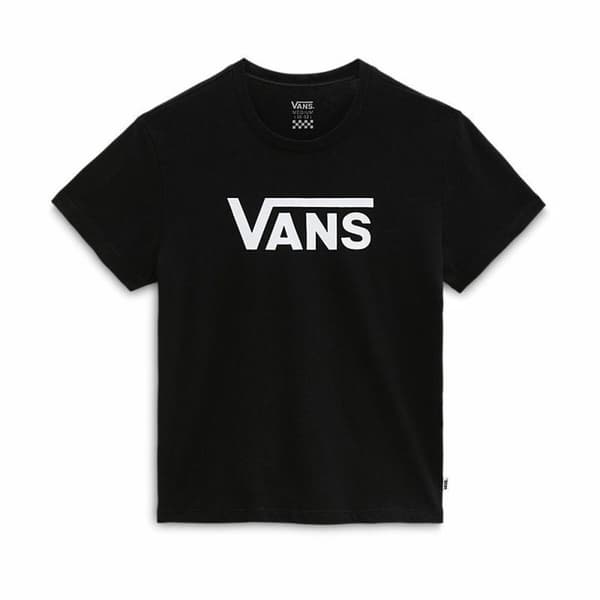 Barn T-shirt med kortärm Vans Flying V Svart - L