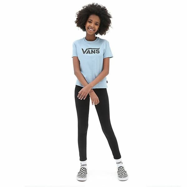 Barn T-shirt med kortärm Vans Flying V Crew Blå - L