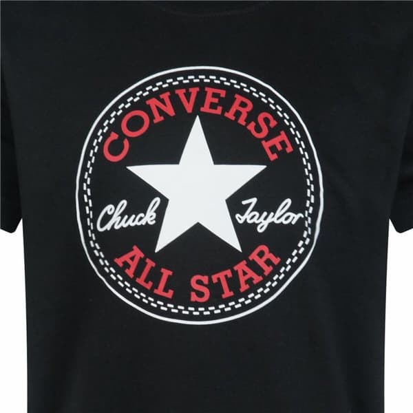 Träningskläder, Barn Converse Core Tee Svart/Grå - 5-6 år