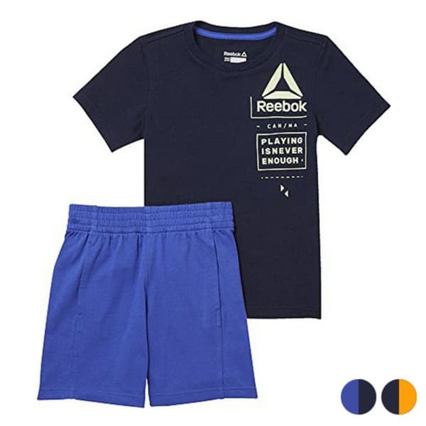 Träningskläder, Barn Reebok B ES SSET Baby - 4 år - Marinblå