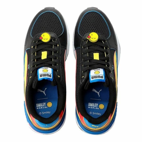 Sportskor för barn Puma Graviton SMILEYWORLD Jr Svart - 22