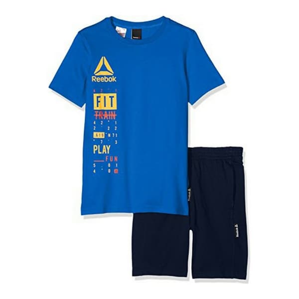 Träningskläder, Barn Reebok BK4380 Blå - 5 år