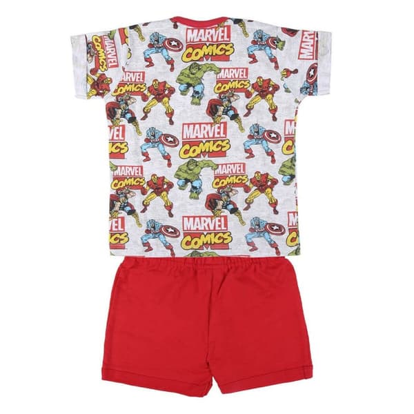 Set av kläder Marvel Röd - 24 månader