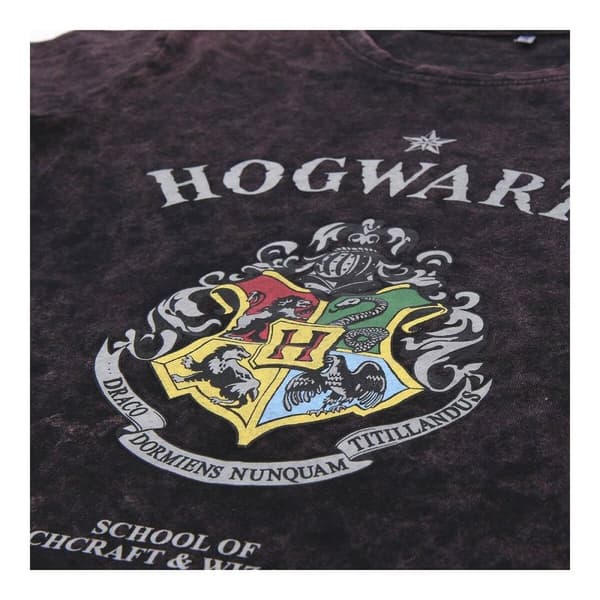 T-shirt med lång ärm Barn Harry Potter Grå Mörkgrå - 8 år