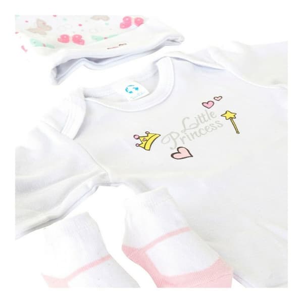 Gavesæt til baby DKD Home Decor 0-6 måneder 2 Dele