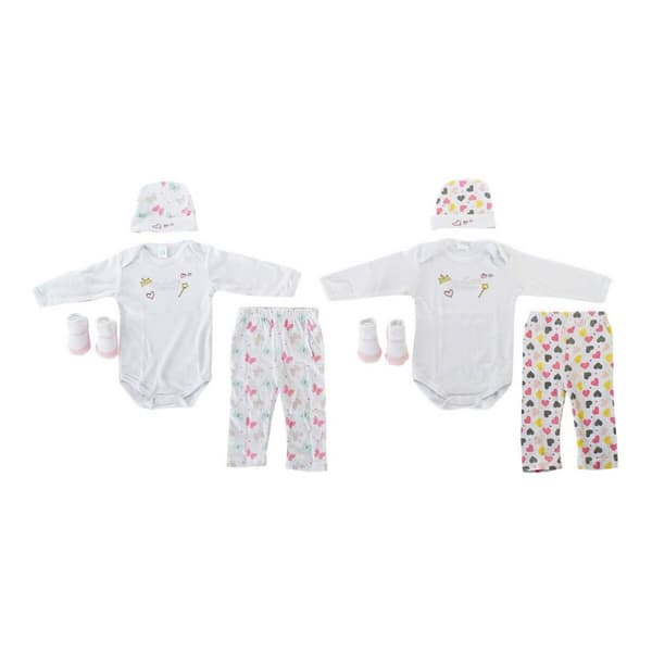 Gavesæt til baby DKD Home Decor 0-6 måneder 2 Dele