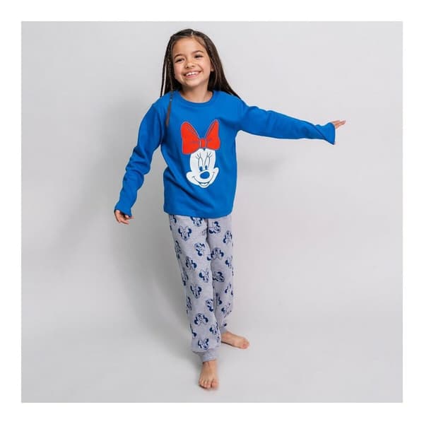 Nattøj Børns Minnie Mouse Mørkeblå - 4 år