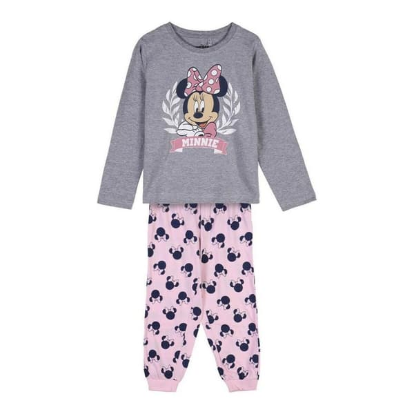 Nattøj Børns Minnie Mouse Grå - 2 år