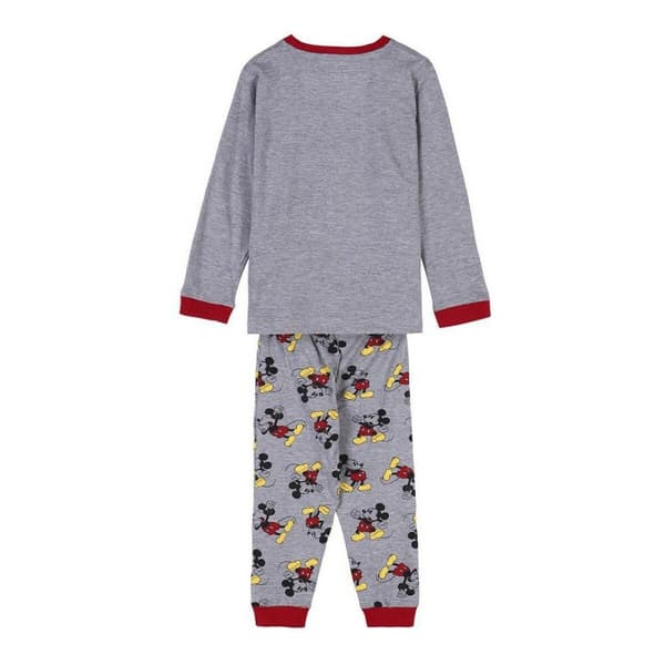 Nattøj Børns Mickey Mouse Grå - 6 år