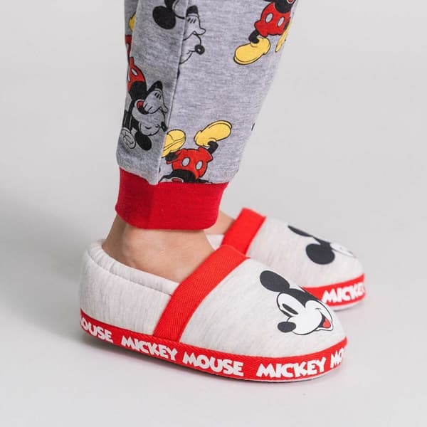 Hjemmesko Mickey Mouse Lysegrå - 32-33
