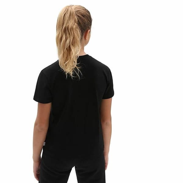 Børne Kortærmet T-shirt Vans Flying V Sort - L