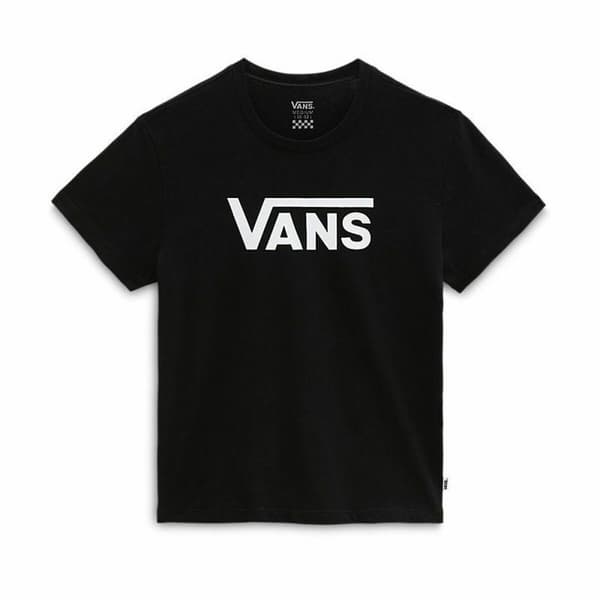 Børne Kortærmet T-shirt Vans Flying V Sort - L