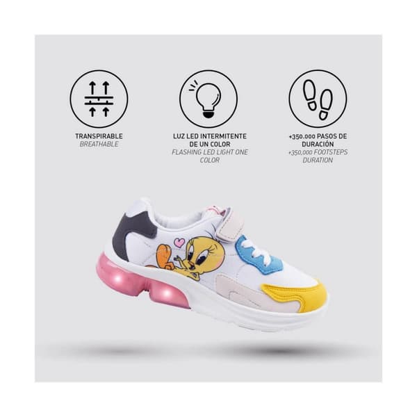 LED Træningssko Looney Tunes Multifarvet - 30