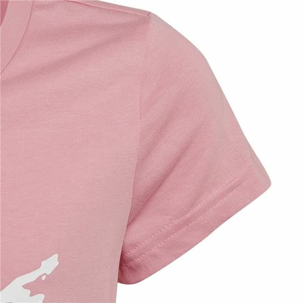Børne Kortærmet T-shirt Adidas Graphic Pink - 14-15 år