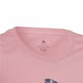 Miniatyrbillede 4 af 7: Børne Kortærmet T-shirt Adidas  Graphic  Pink - 5-6 år