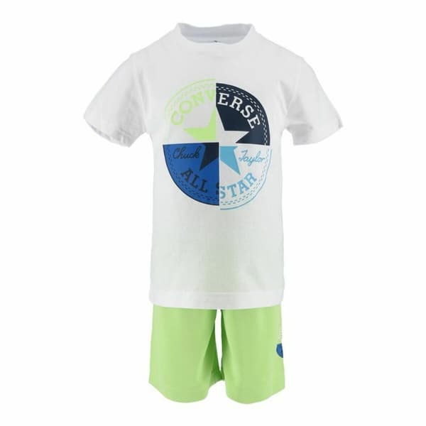 Sportstøj til Børn Converse Ice Cream Hvid - 5-6 år