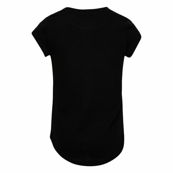 Børne Kortærmet T-shirt Nike Swoosh JDI Sort - 4 år