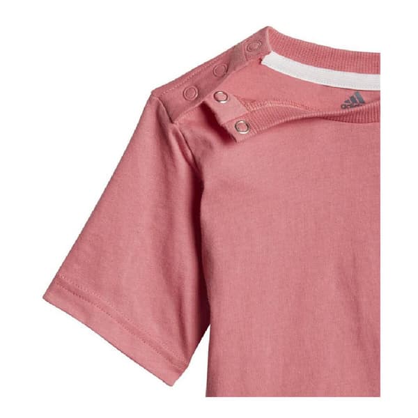 Lasten urheiluasu Adidas Badge of Sport Summer Koralli - 6-9 kuukautta